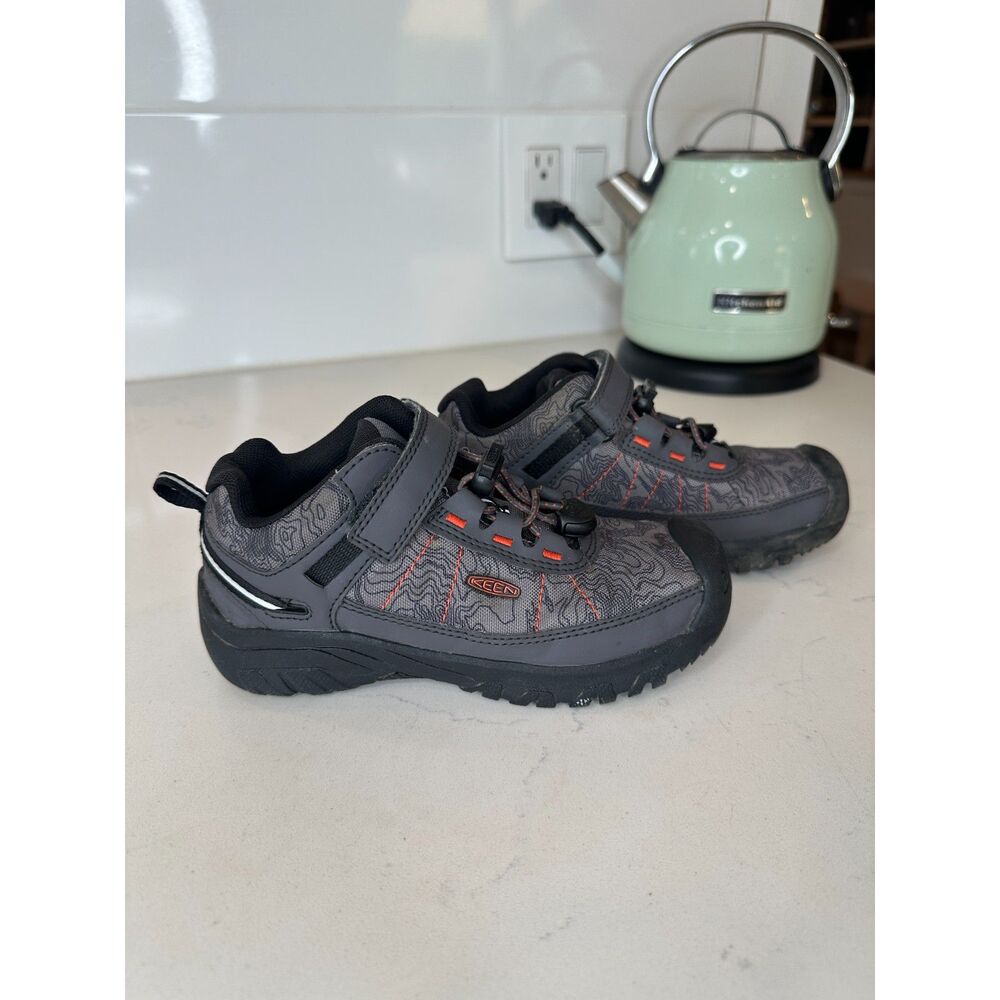 KEEN Boy's, Targhee Sport Vent Hiking Shoe- sz12